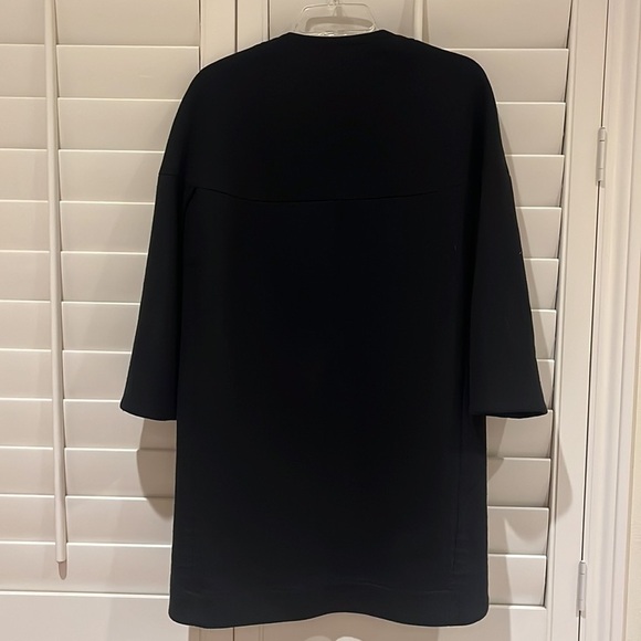 AKRIS Punto Wool Blend Black Jacket Size 4 - Picture 7 of 14